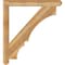 Ekena Millwork Balboa Craftsman Rough Sawn Bracket, Western Red Cedar, 4"W x 40"D x 44"H BKT04X40X44BOA04RWR - alternate 3
